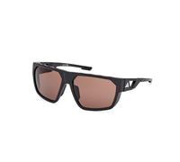 Adidas Sport Sp0097 Polarized Sunglasses Noir Brown Homme