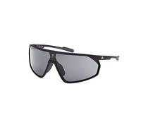Adidas Sport Homme SP0074 PRFM SHIELD 02A Lunettes de soleil Plastique Noir-opaque Gris Masque Normale