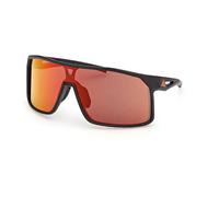 Adidas Lunettes de running Alkator Mirror S3 noir mat miroir rouge