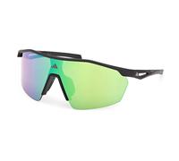 Adidas Lunettes de soleil Anemos Light Homme Noir Miroir vert Taille unique
