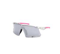 Lunettes adidas Sport SP0107 roses avec verres miroir gris
