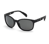 Adidas Sport Unisex SP0011 02D Lunettes de soleil Plastique Gris Pantos Polarisé