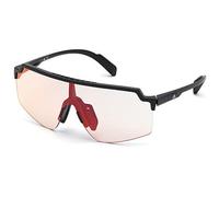 Adidas Sport Unisex SP0018 01C Lunettes de soleil Plastique Noir lucide Gris Masque Photochromatique