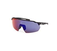 Adidas Sport Unisex SP0093 02Z Lunettes de soleil Injecté Noir Violet Masque Normale