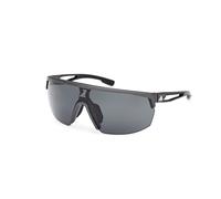 Adidas Sport Unisex SP0099 02A Lunettes de soleil Injecté Noir Fumée Masque Polarisé