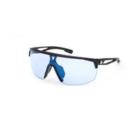 Adidas Sport Unisex SP0099 02X Lunettes de soleil Injecté Noir Bleu Masque Photochromatique
