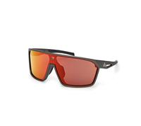 Adidas Sport Unisex SP0108 97L Lunettes de soleil Injecté Vert Roviex Masque Normale