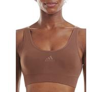 adidas Sports Underwear Scoop Lounge Bra Bustier, Mocha Toasted, XS Femme