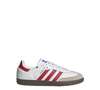 Adidas Sportswear Adilette Claquettes de Douche, Chaussures Blanc/Rouge écarlate/Couleur Fournisseur, 46 EU