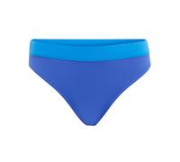 adidas Damen Optime Aqua Mid-Waist Bikini Bottom, Semi Lucid Blue, 34