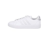 ADIDAS SPORTSWEAR Baskets basses 'Advantage 2.0' argent / blanc, Taille 37