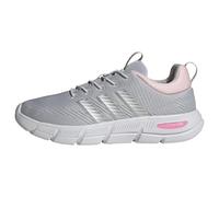 Adidas Baskets Cloudfoam Flex Elastic Laces Femme – Gris clair/Argent mat/Rose clair – 36 2/3