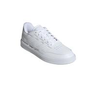 adidas Homme Courtblock Shoes, Cloud White/Cloud White/Cloud White, 44 2/3 EU