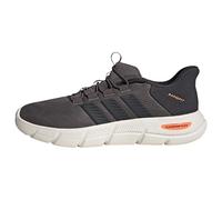 ADIDAS SPORTSWEAR Baskets basses 'Flex' gris foncé / orange clair, Taille 41-41,5