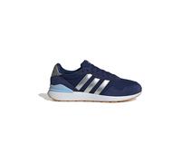 adidas Femme Run 60s 4.0 Shoes Chaussures, Dark Blue/Silver met./Glow Blue, 42 2/3 EU
