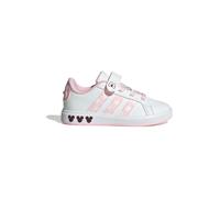 ADIDAS SPORTSWEAR Baskets 'Disney Minnie Mouse Grand Court' beige / aubergine / rose / blanc, Taille 35