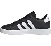 adidas Mixte enfant Grand Court Lifestyle Tennis Lace-Up Shoes, Core Black / Cloud White / Core Black, 36 EU