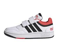 ADIDAS SPORTSWEAR Baskets 'Hoops' rouge / noir / blanc, Taille 29