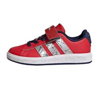 ADIDAS SPORTSWEAR Baskets 'Marvel Spider-Man' gris argenté / rouge, Taille 30,5