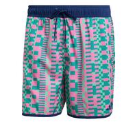 ADIDAS SPORTSWEAR Boardshorts 'Daley' bleu marine / vert clair / rose, Taille S