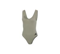 ADIDAS SPORTSWEAR Body de sport ' Sport Active Essentials Cotton 3 Stripes ' kaki, Taille L