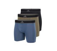 ADIDAS SPORTSWEAR Boxers ' Active Micro Flex Eco ' beige foncé / bleu / noir, Taille M