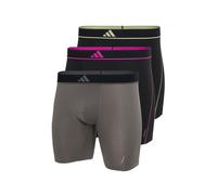 adidas Herren Unterwäsche Slip 3er Pack-Boxer Brief (3pk) -Active Micro Flex Eco, 904 Assorti, XL Hommes