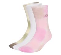 Adidas Chaussettes Mixte Tie Dye – Lot de 3 paires – Multicolore/Blanc/Dual Indigo, S