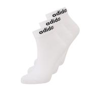 ADIDAS SPORTSWEAR Chaussettes 'Think Linear' noir / blanc, Taille 19-21