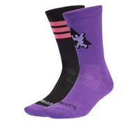 ADIDAS SPORTSWEAR Chaussettes de sport 'x Jeremy Scott Pride' violet / violet clair / rose clair / noir, Taille 37-39