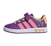 ADIDAS SPORTSWEAR Chaussure de sport 'Disney Minnie Mouse Grand Court' jaune d'or / mûre / rose, Taille 33
