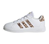 Chaussures adidas Grand Court Lifestyle Tennis Lace-Up blanc beige marron enfant - 30