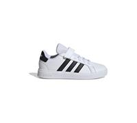 Adidas Baskets basses enfant GRAND COURT 2.0 EL C à scratch Blanc 28