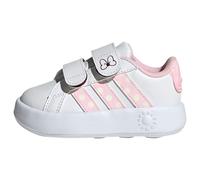 ADIDAS SPORTSWEAR Chaussure de sport 'GRAND COURT MINNIE CF I' beige / rose / blanc, Taille 24
