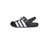 ADIDAS SPORTSWEAR Sabots 'ADILETTE 2.0' noir / blanc, Taille 44,5-45