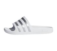 ADIDAS SPORTSWEAR Claquettes / Tongs 'Adilette Aqua' argent / blanc, Taille 28