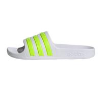 ADIDAS SPORTSWEAR Claquettes / Tongs 'Adilette Aqua' vert fluo / blanc, Taille 34