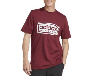 adidas Sportswear Folded Graphic Tee-shirt S Rouge foncé