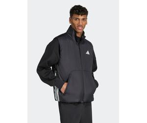 ADIDAS SPORTSWEAR Gilet de sport 'CITY TECH' noir / blanc, Taille S