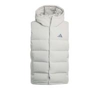 ADIDAS SPORTSWEAR Gilet de sport 'HELIONIC' gris clair, Taille S
