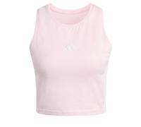 Adidas Essentials 3 Stripes Padded Sleeveless T-shirt Rose L Femme