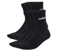 adidas Sportswear Linear Crew Cushioned 6 Pair Socks Chaussettes M Noir
