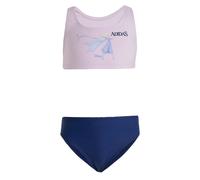 adidas Mädchen Disney Frozen Bikini Set, Ice Lavender/Dark Blue, 3-4 Years