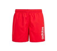 ADIDAS SPORTSWEAR Maillot de bain de sport 'Essentials' rouge / blanc, Taille 164