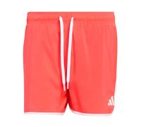 ADIDAS SPORTSWEAR Maillot de bain de sport 'WATER REACTIVE GRAPHIC SWIM SHORTS 5' rouge / blanc, Taille S