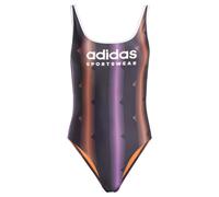 ADIDAS SPORTSWEAR Maillot de bain sport 'Tiro' violet / orange / noir / blanc, Taille XS
