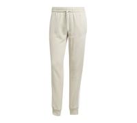 adidas Jogging Essentials 3-Stripes Fleece Slim Joggers in Beige EU L