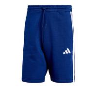 adidas Herren Essential Three Stripes Fleece Short, Dark Blue/White, M