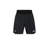 ADIDAS SPORTSWEAR Pantalon de sport 'Donovan Mitchell' noir / blanc, Taille M