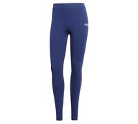 Adidas Femme Essentials Linear Cotton Leggings, Dark Blue/White, XS
